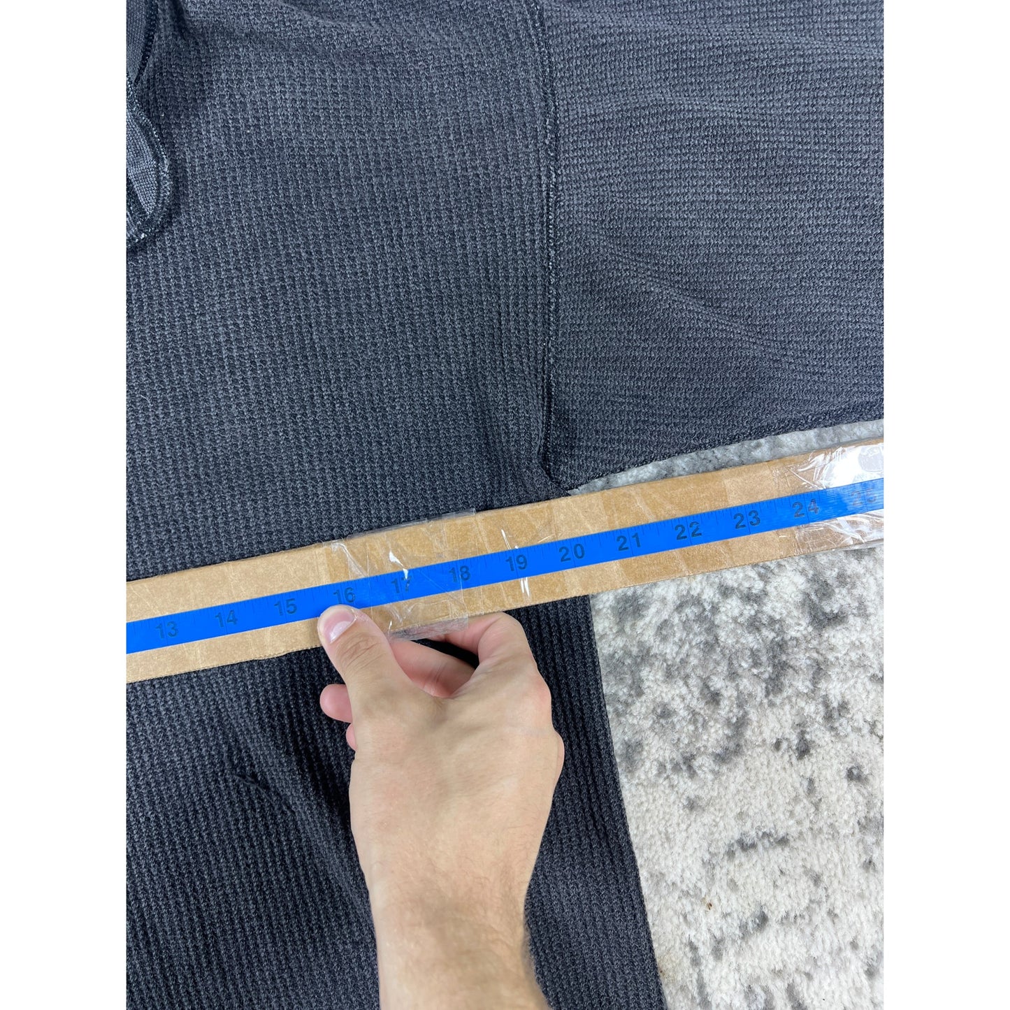 Vintage JE Morgan Thermal Shirt - XXL