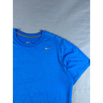 Blue Nike Swoosh T-shirt - L