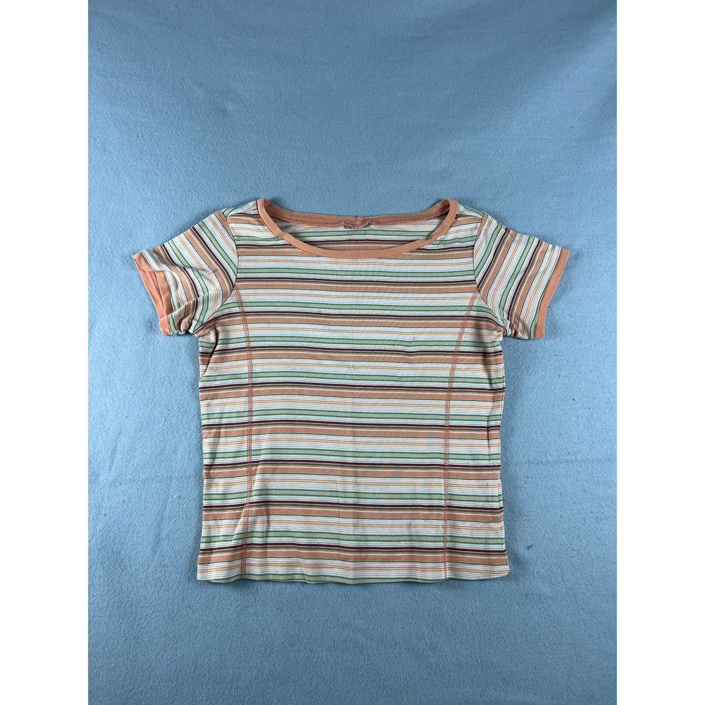 Columbia Stripes Top - Girls L 10/12