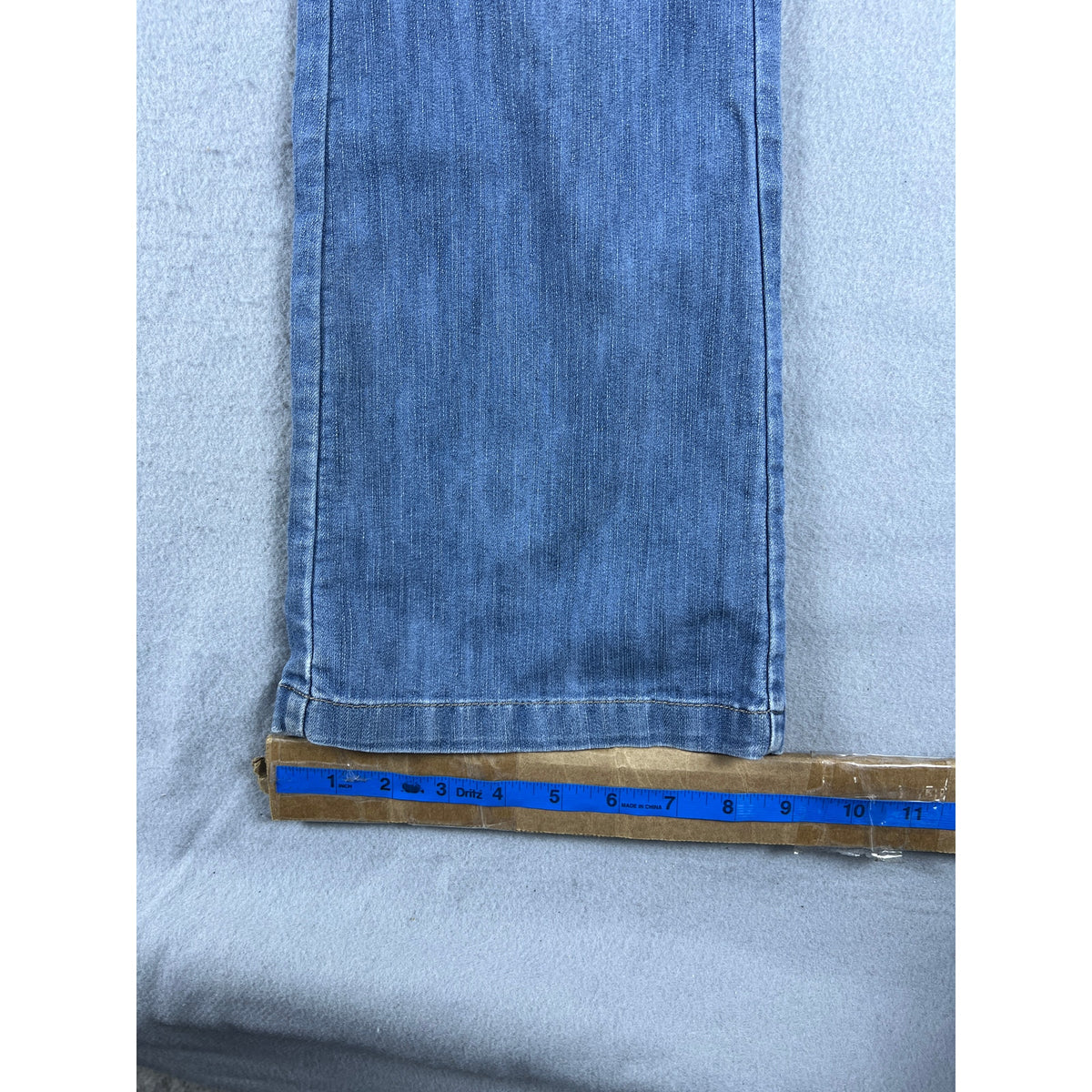 Vintage Blue Asphalt Flare Jeans - 3