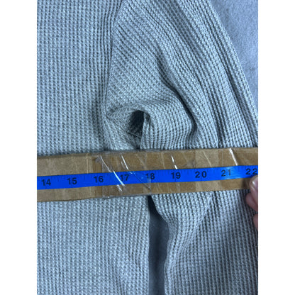 Fruit of the Loom Thermal Henley Shirt - L
