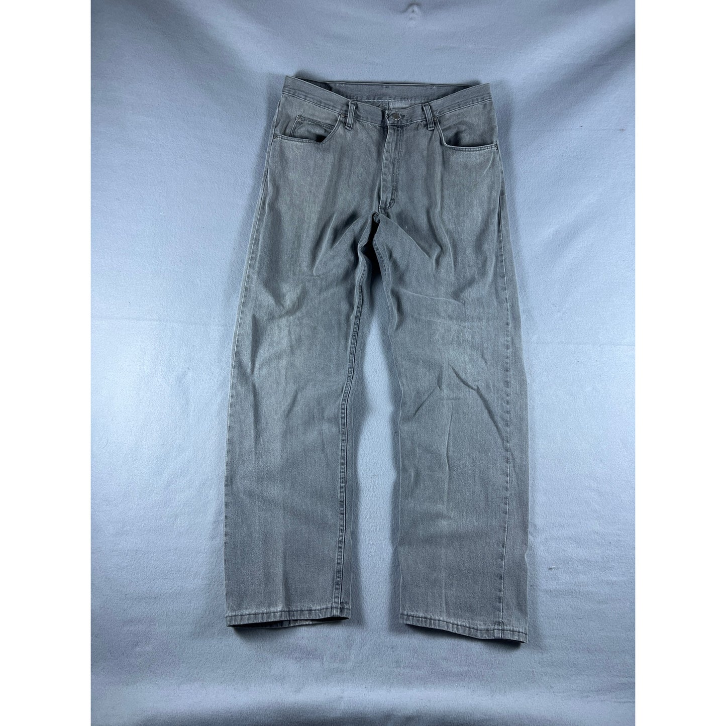 Wrangler Relaxed Fit Washed Denim Jeans - 36x32