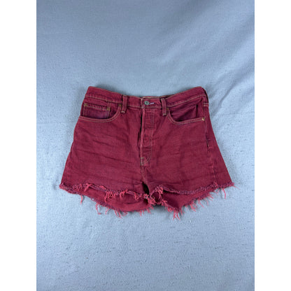 Levi's 501 Original Fit Denim Shorts Womens - 29