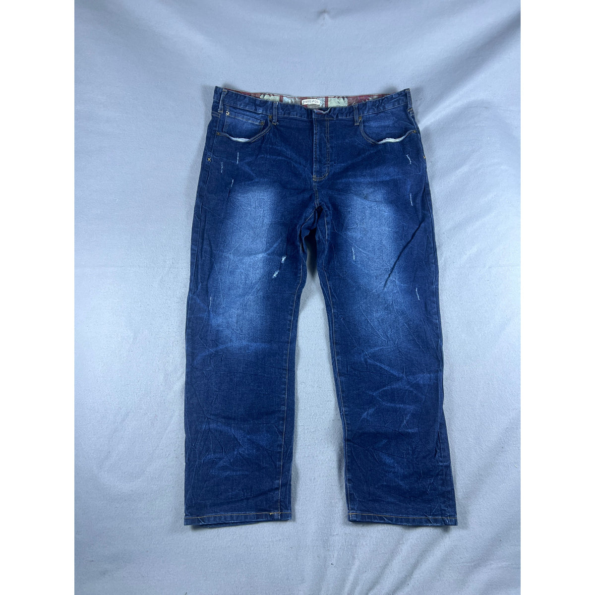Frye and Co Distressed Denim Jeans - 44x30