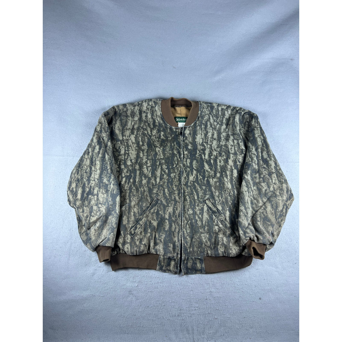 Vintage Gander Mountain Camo Bomber Jacket - 3XL