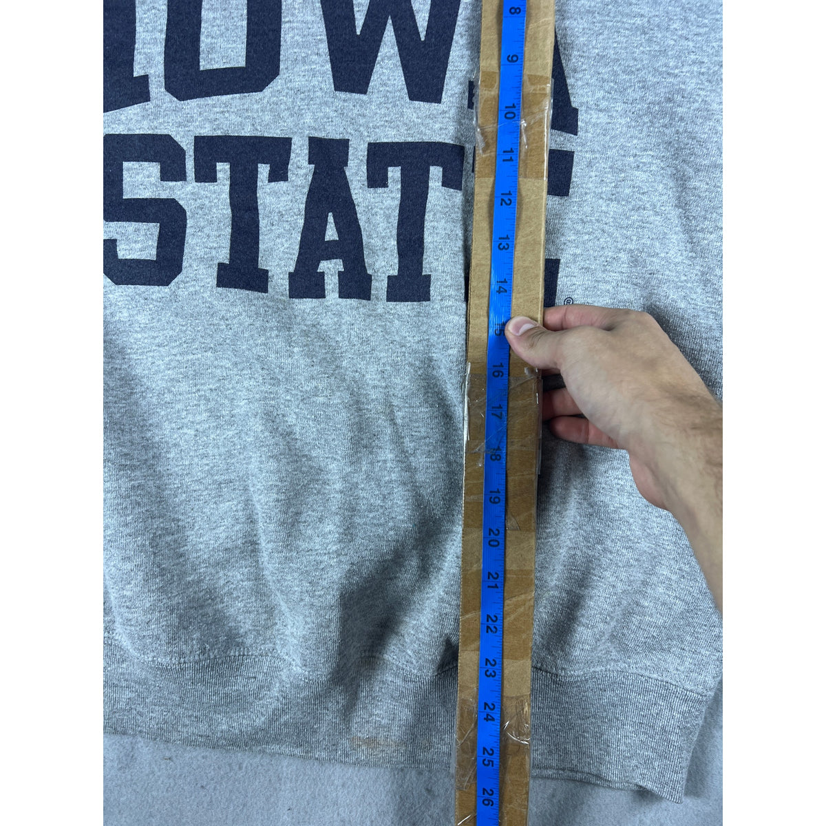 Vintage 90s Iowa State Cyclones Fleece Sweatshirt - L