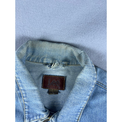 Vintage Lee Denim Trucker Jacket - XXL