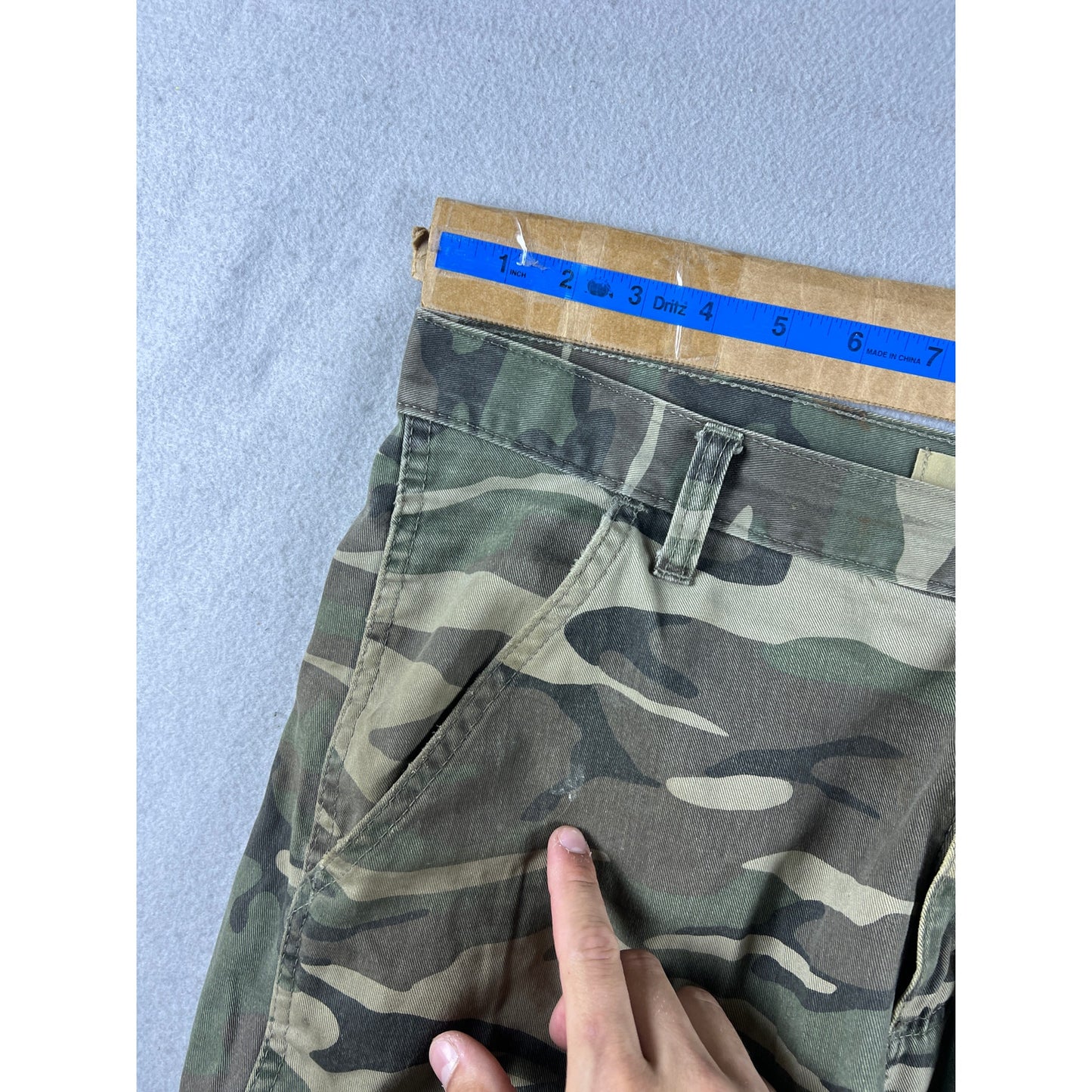 Wrangler Camo Cargo Pants - 35x30