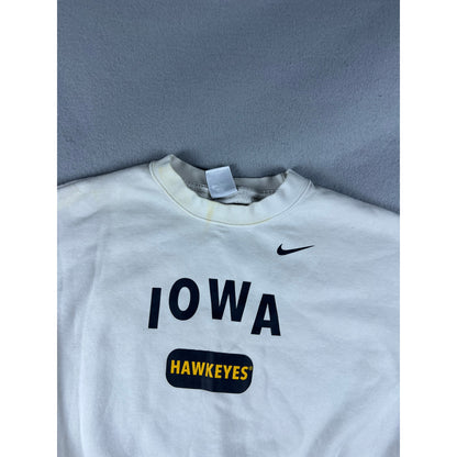 Iowa Hawkeyes Cropped Sweatshirt Womens - M