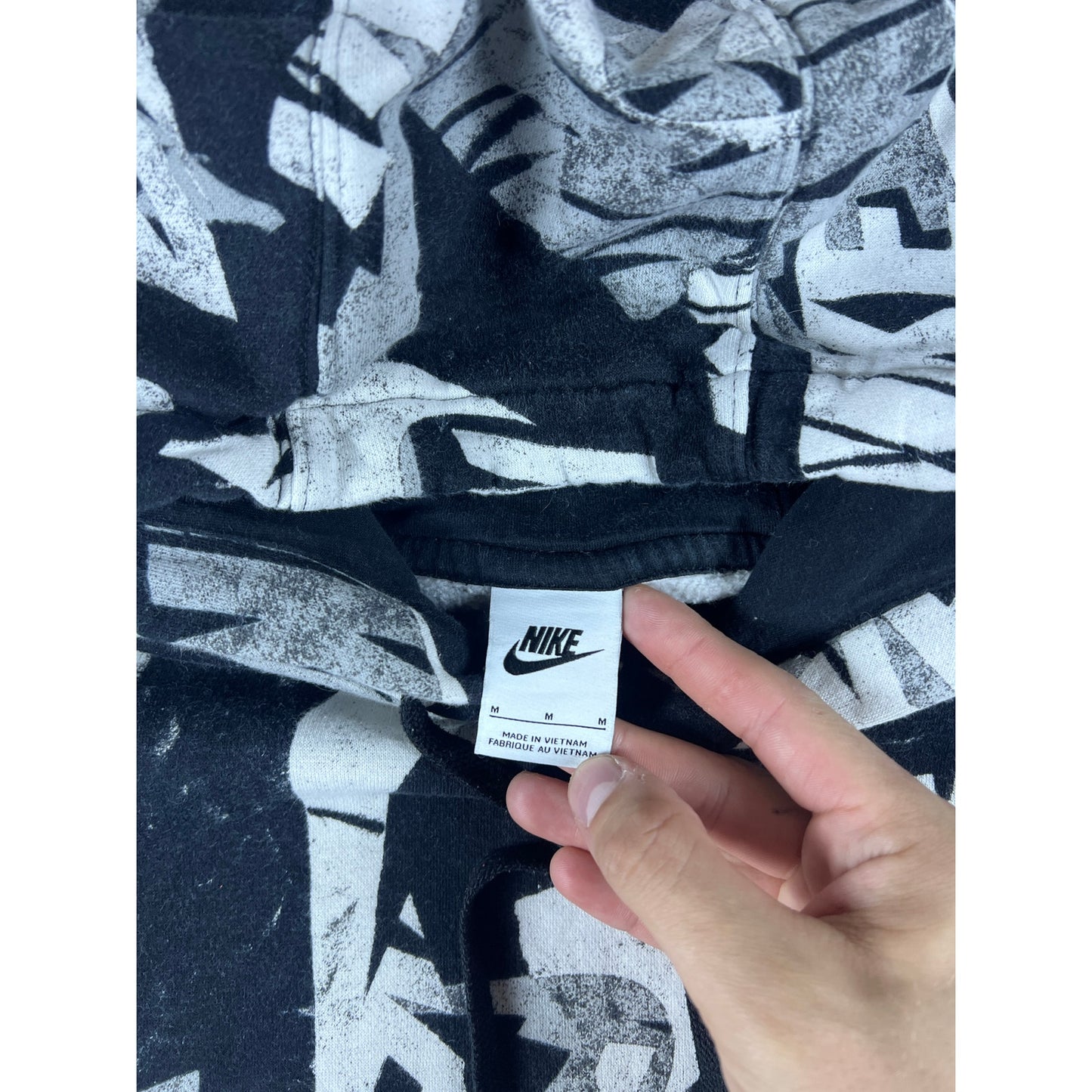 Nike Sportswear All Over Print Hoodie - M