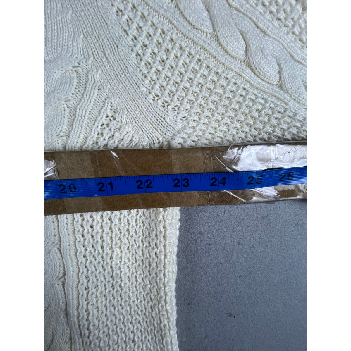 Sonoma Cable Knit Fisherman Sweater - XL