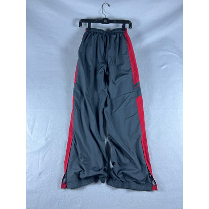 Vintage Grey Striped Nike Track Pants - S