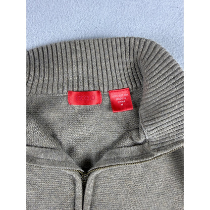 IZOD Quarter Zip Preppy Sweater - M