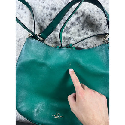Teal Green COACH Hobo Crossbody/Shoulder Bag
