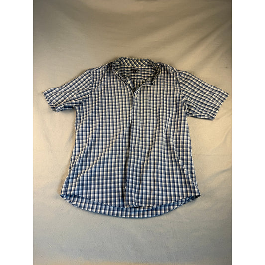George Gingham Plaid Shirt - L