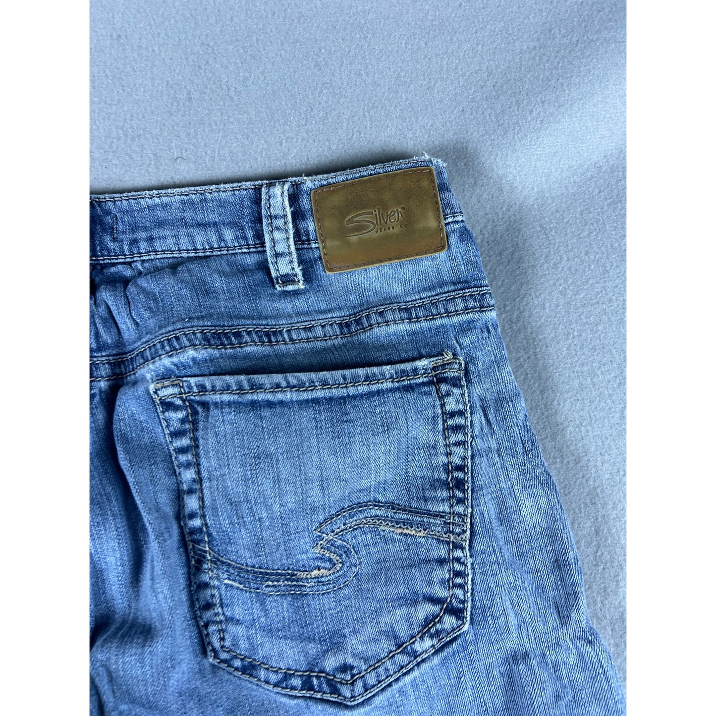 Silver Gordie Jeans - 36x34