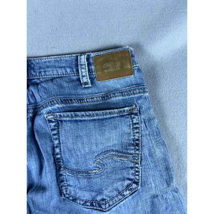 Silver Gordie Jeans - 36x34