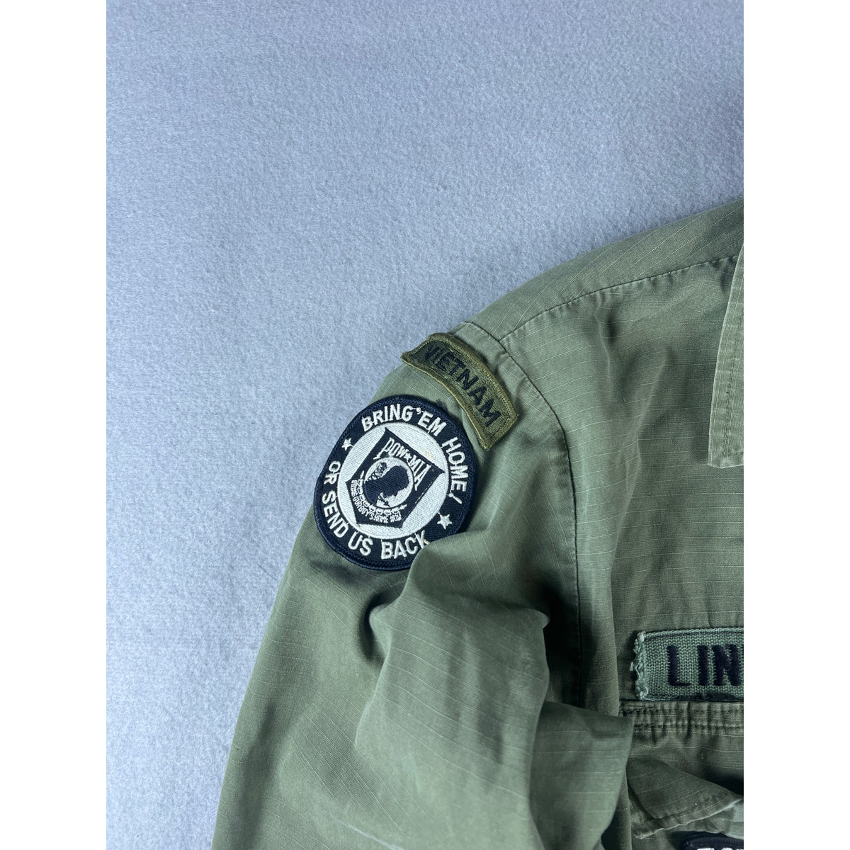 Vintage Vietnam War US Army Ripstop Jungle Jacket Shirt - M