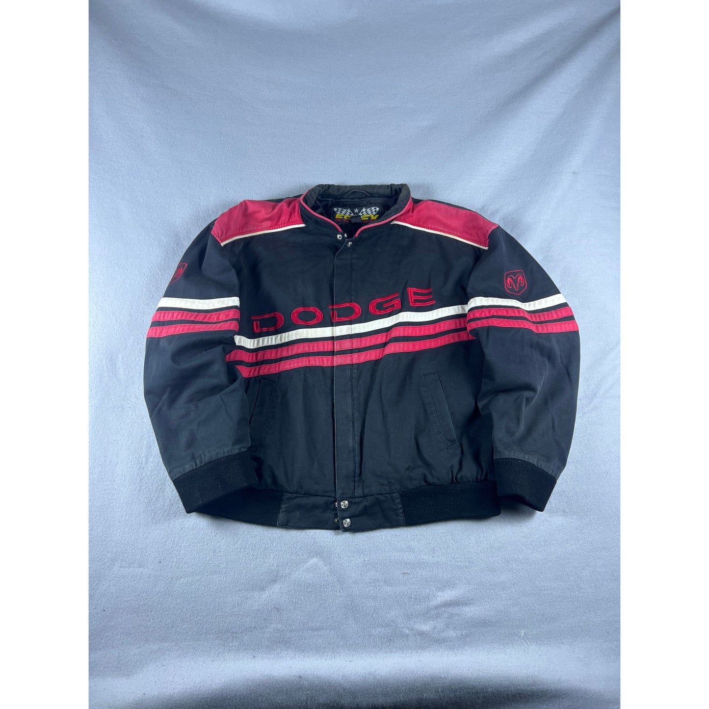 Vintage Essex Dodge Motorsports Racing Jacket - L