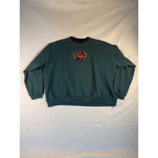 Top Stitch Morning Sun Sweatshirt Womens - L