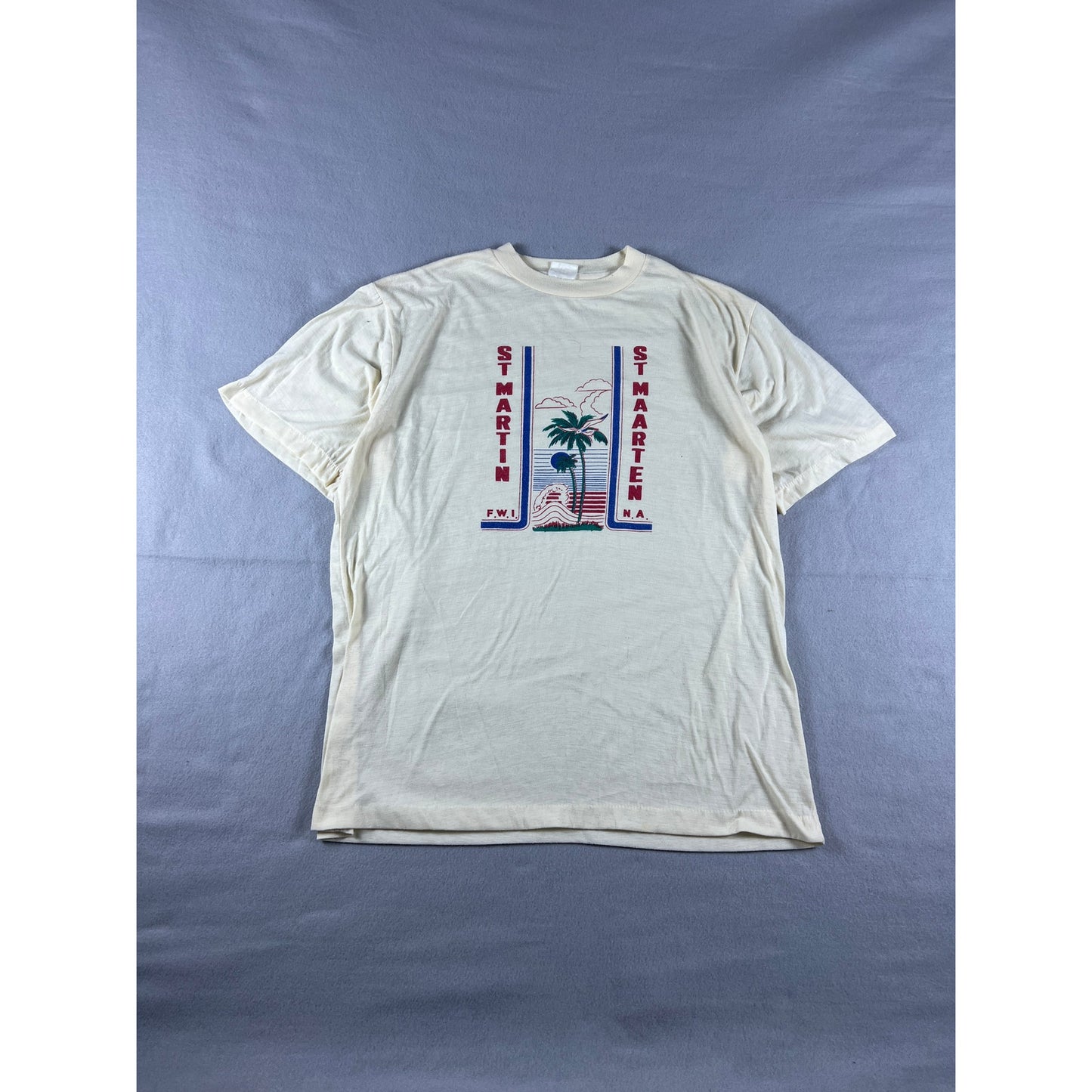 Vintage St Martin St Maarten T-Shirt - M