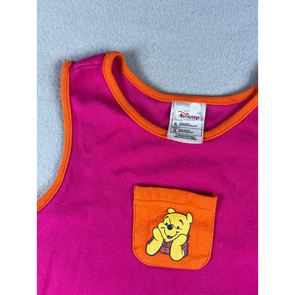 Vintage Disney Winnie The Pooh Tank Dress - M 7/8