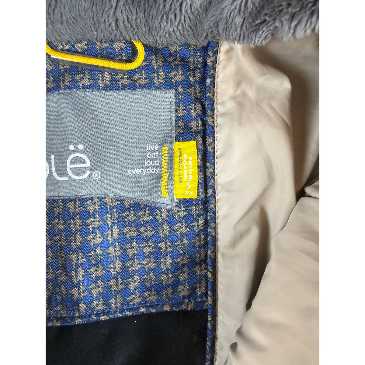 Lole Parka Coat Puffer Jacket Womens - S