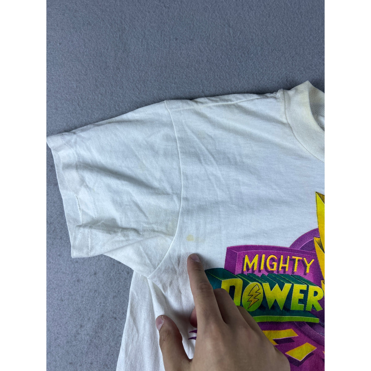 Vintage 1994 Mighty Morphin Power Rangers T-Shirt Youth - L