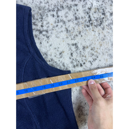 Navy Blue Columbia Full Zip Fleece - M