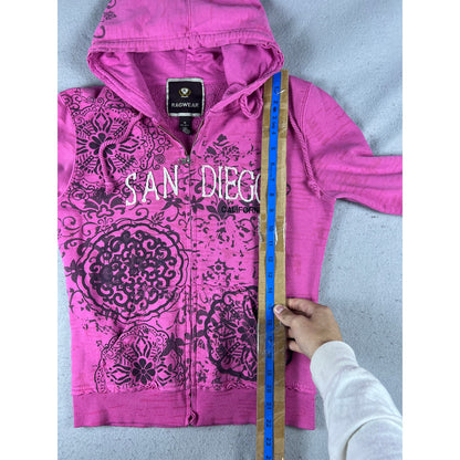 Ragwear Spellout Medallion Hoodie Womens - M
