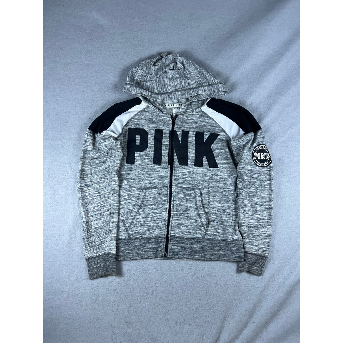 PINK Victoria's Secret Spellout Hoodie Womens - M