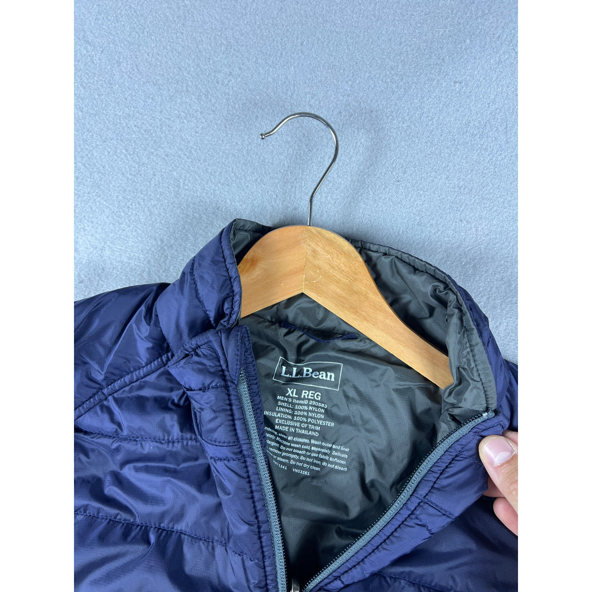 LL Bean PrimaLoft Puffer Jacket - XL