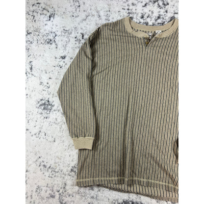 Vintage New River Henley Shirt - L