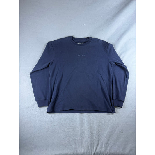 YoungLA Spellout Embossed Logo Tee - S