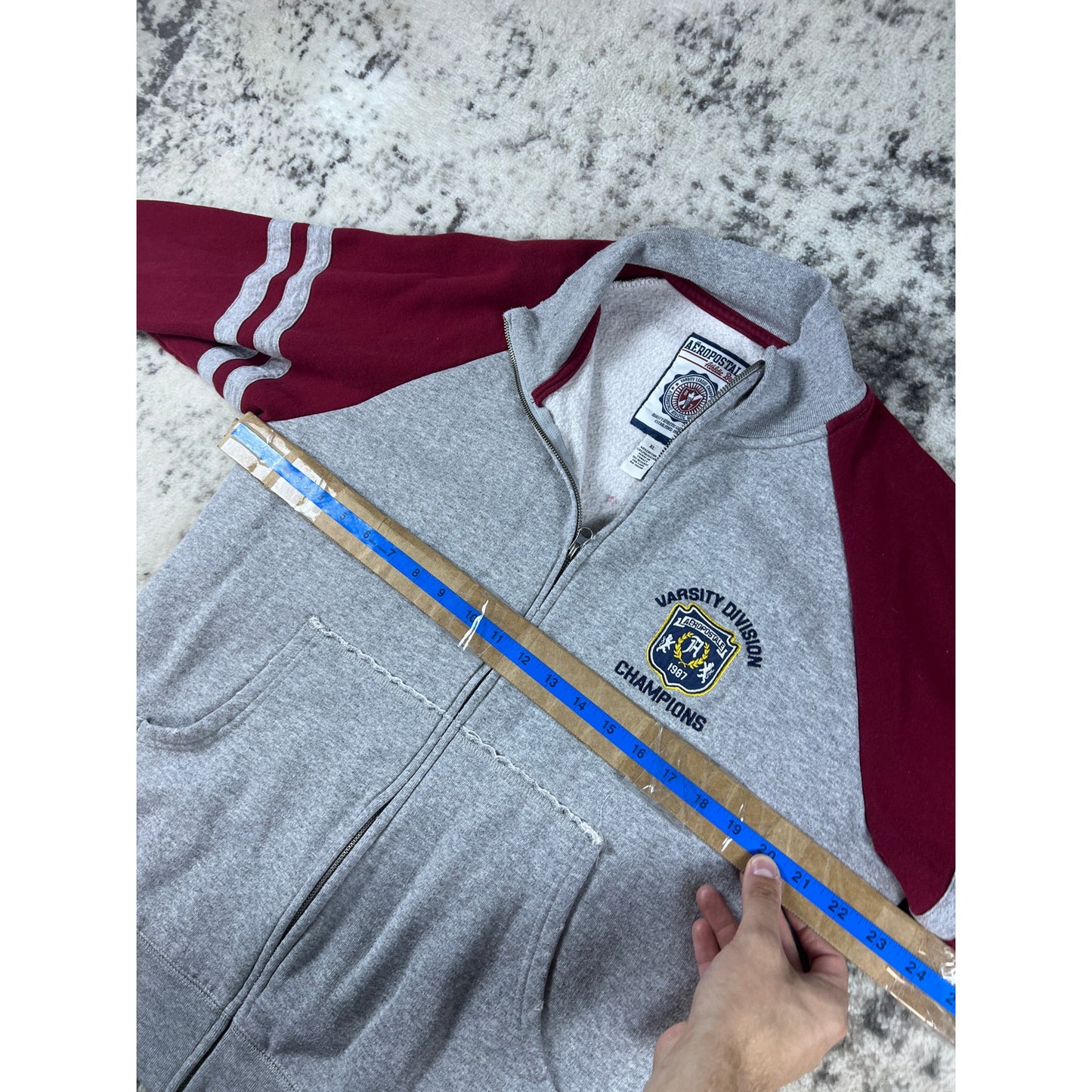 Vintage Grey Aeropostale Sweatshirt - XL