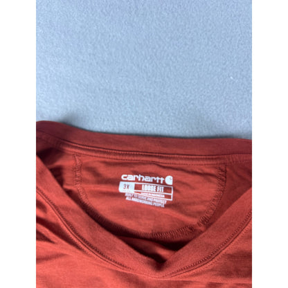 Lot of 2 Carhartt Loose Fit Pocket Tee Womens - 3X