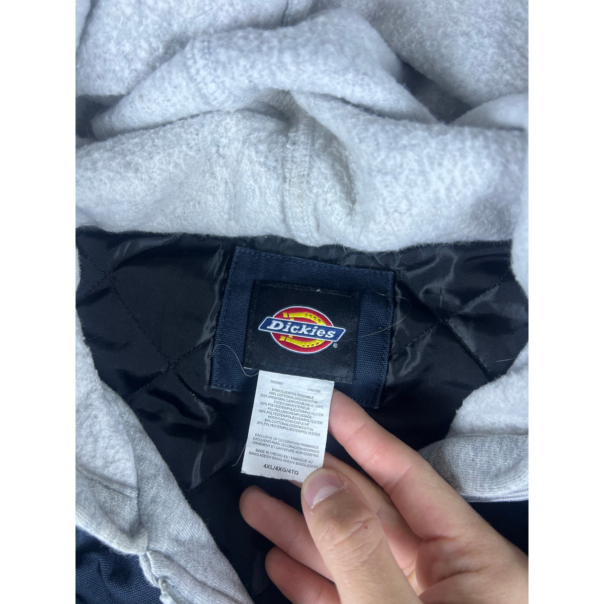 Dickies Canvas Insulated Work Jacket - 4XL