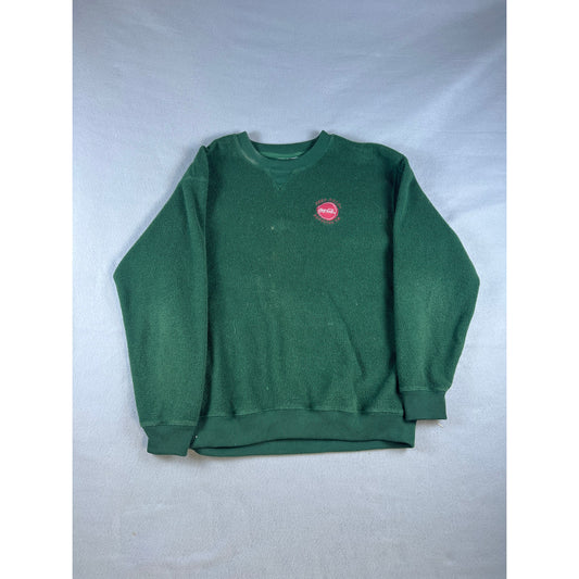 Vintage Coca-Cola Fleece Sweatshirt - L
