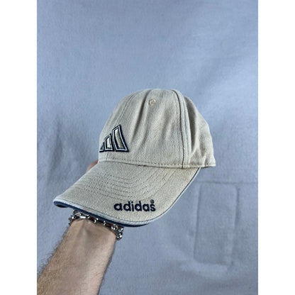 Vintage 2000's Cream Adidas Logo Hat