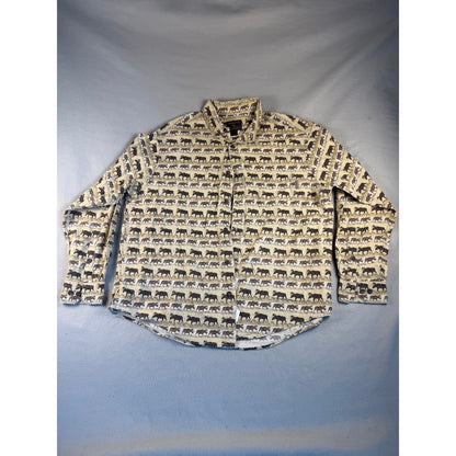Woolrich Moose Print Shirt - XL