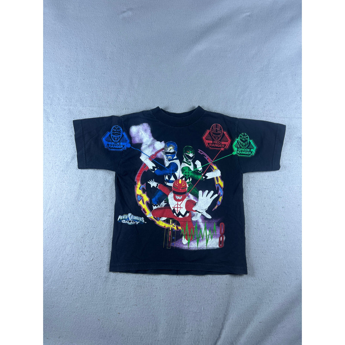 Vintage Power Rangers Lost Galaxy T-Shirt Toddler - 5T