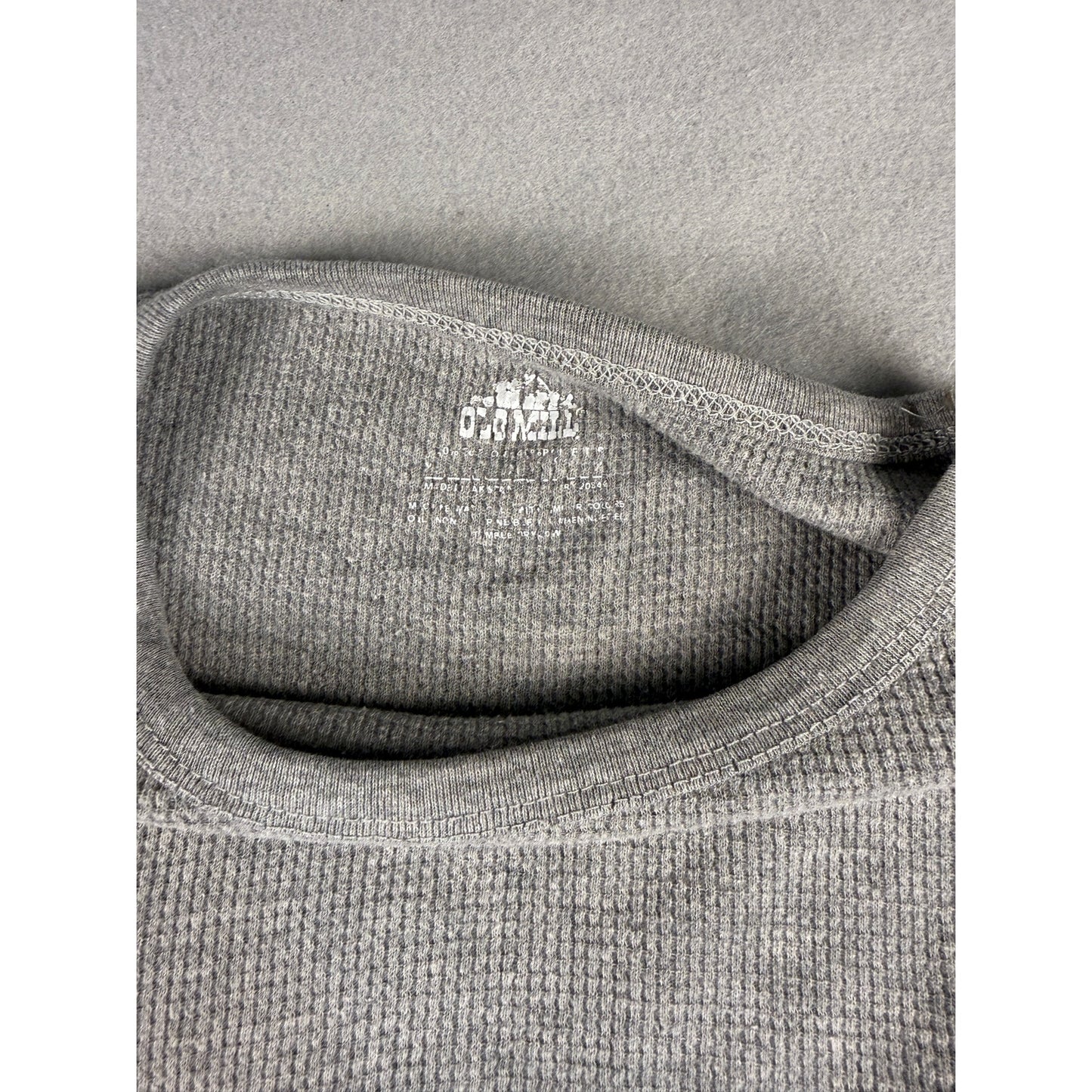 Old Mill Thermal Waffle Shirt - L