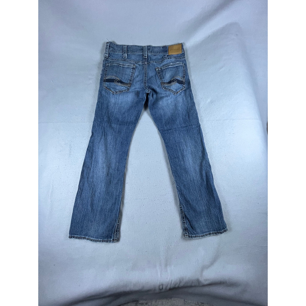Silver Bootcut Cowboy Jeans - 34x29