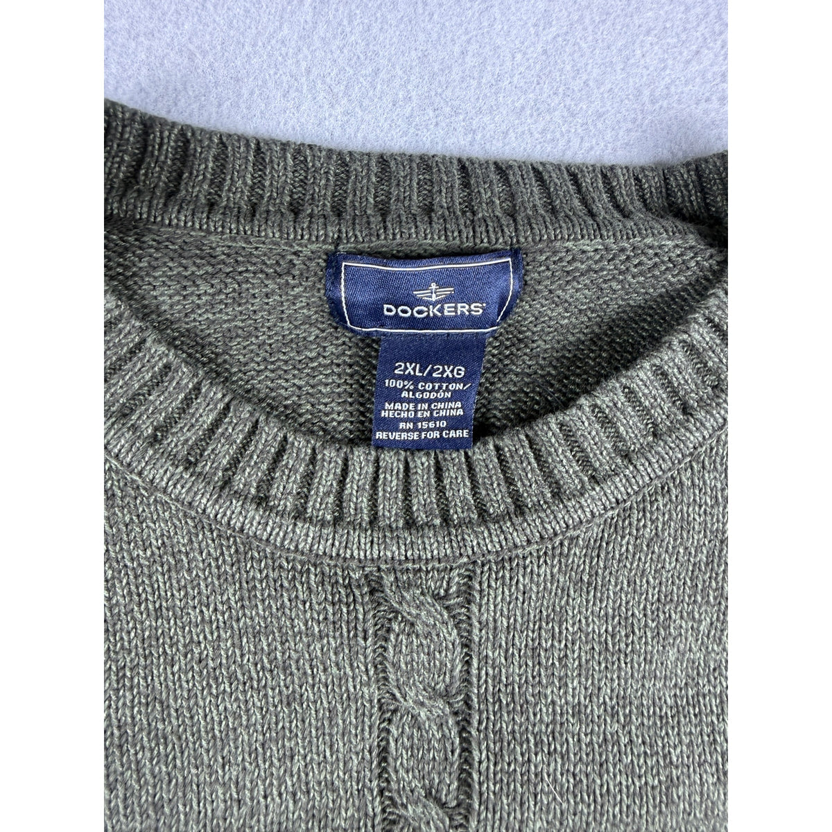Dockers Colorblock Sweater - 2XL