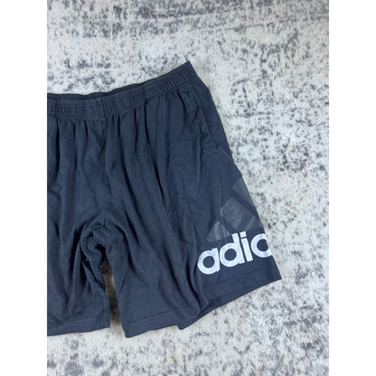 Black Adidas Cotton Shorts - 2XL