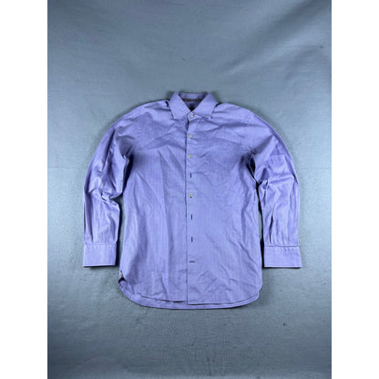 Hammer Made Herringbone Dress Shirt - 15.5