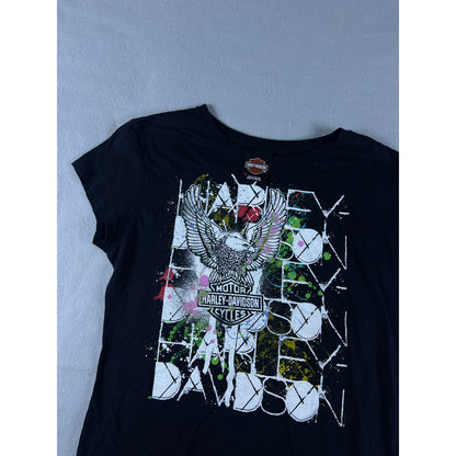 Harley-Davidson Paint Splatter Eagle Top Womens - XL