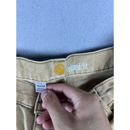 Carhartt Double Knee Canvas Carpenter Pants - 36x34