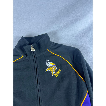 Vintage Minnesota Vikings Fleece Jacket Womens - L