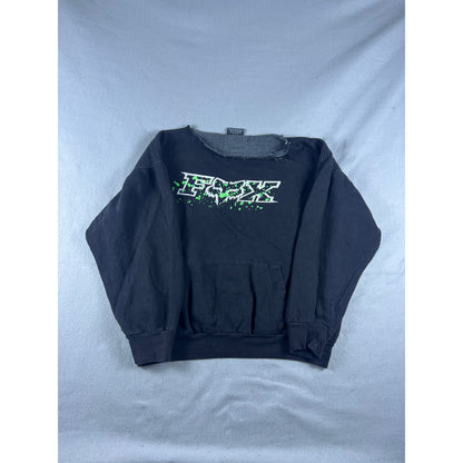 Fox Racing Spellout Oversized Sweatshirt - XL